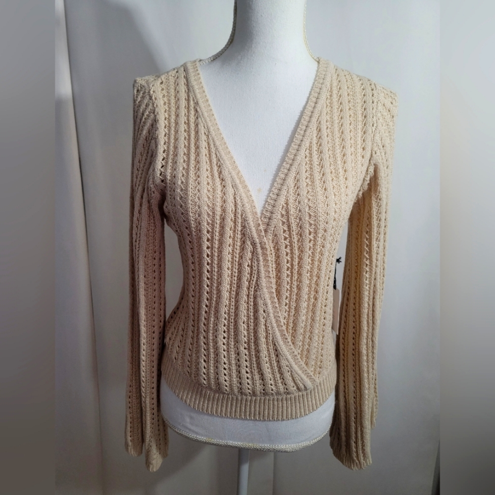 ASTR dome sleeve cardigan size M .